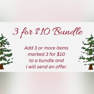 🩷3 For $10🩷 Bundle Offer